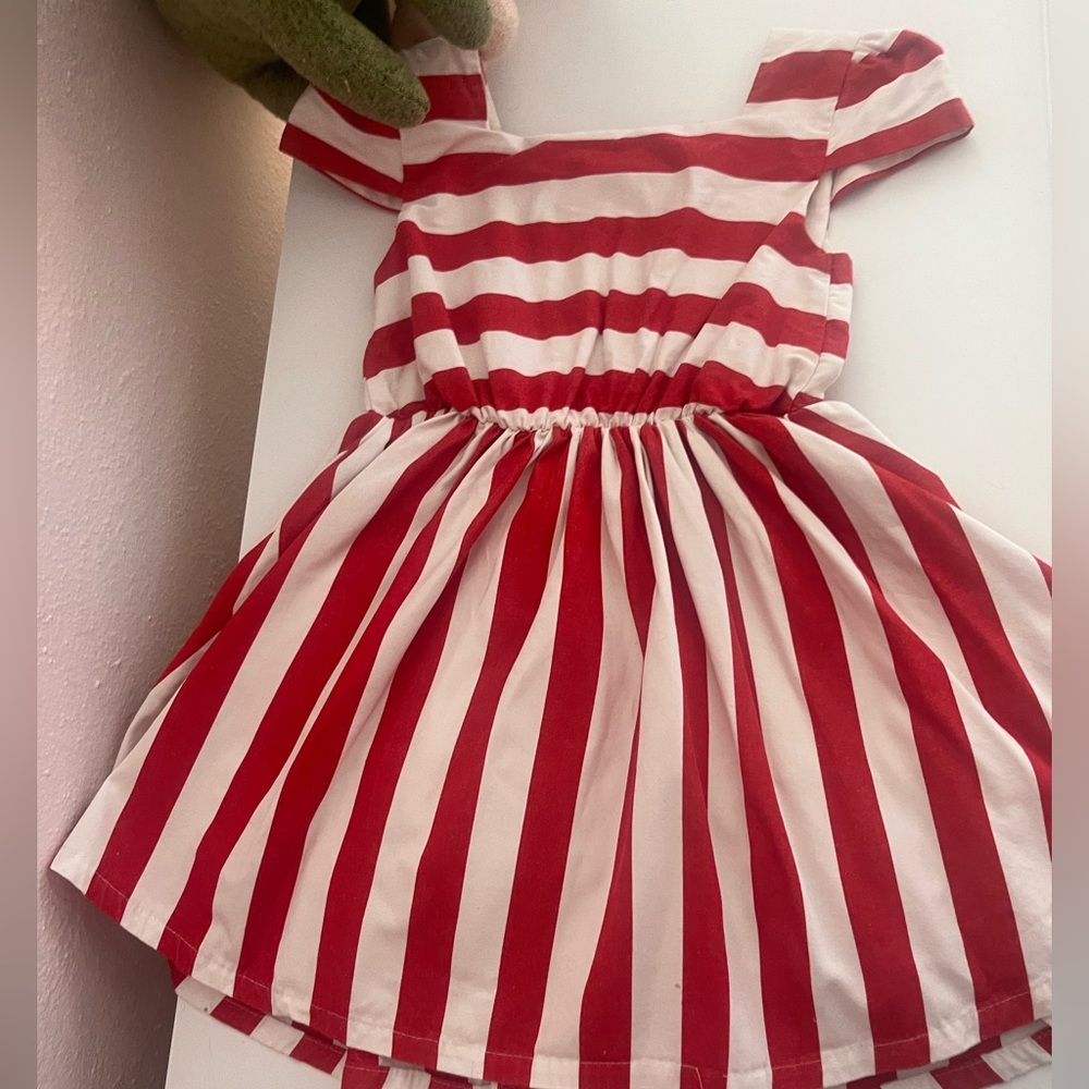 Disney’s Minnie Mouse Striped Dress for Girls - Picture 12 of 12